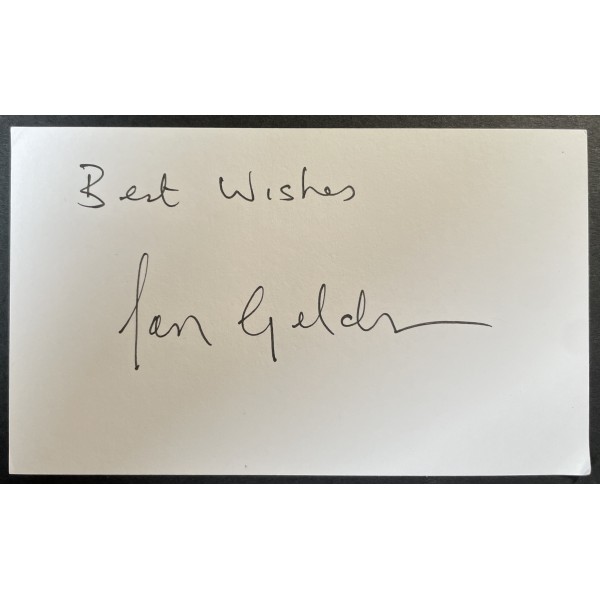 Ian Gelder Signed Autograph White Index Card TV Game of Thrones Actor COA