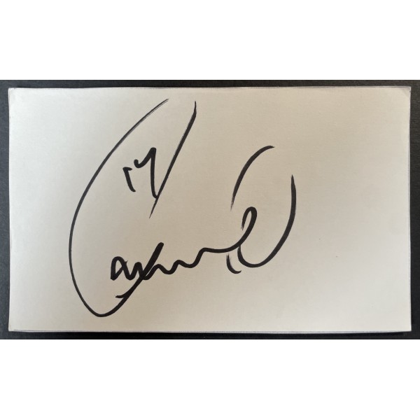 Jack Rodwell Signed Autograph White Index Card Everton Sunderland Football