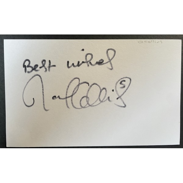 Danny Collins Signed Autograph White Index Card Sunderland Football COA