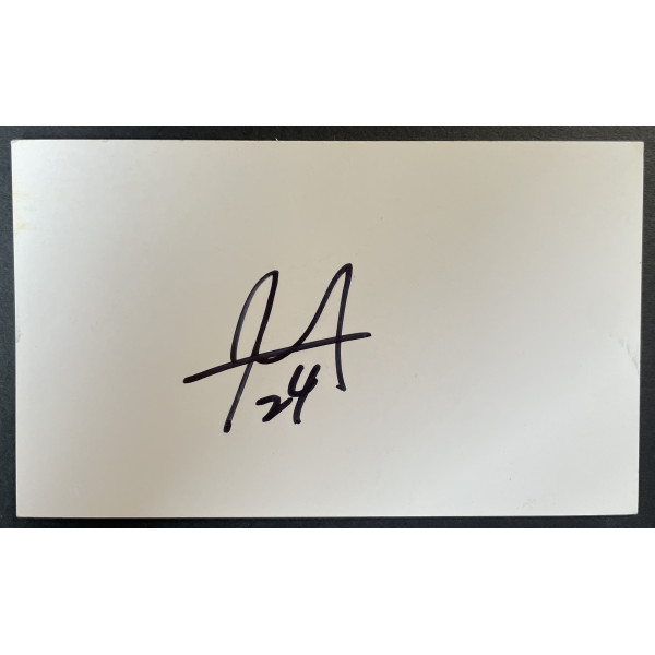 Rob Edwards Signed Autograph White Index Card Wolves Wolverhampton Wanderers COA