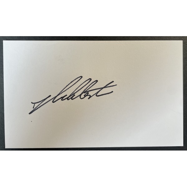Tom Huddlestone Signed Autograph White Index Card Hull City Football COA