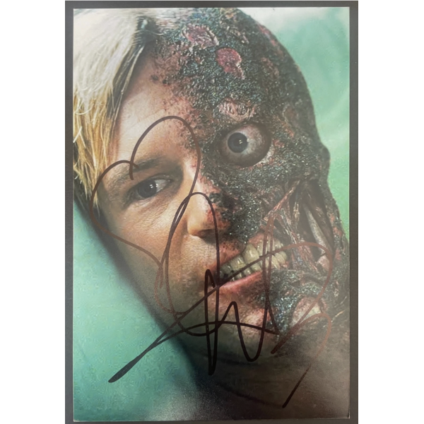 Aaron Eckhart Signed Autograph 6x4 Photo Film Batman Dark Knight Rises Actor COA
