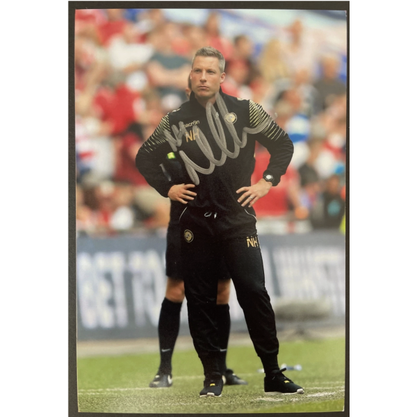 Neil Harris Signed Autograph 6x4 Photo Millwall Football NEW LOW PRICE