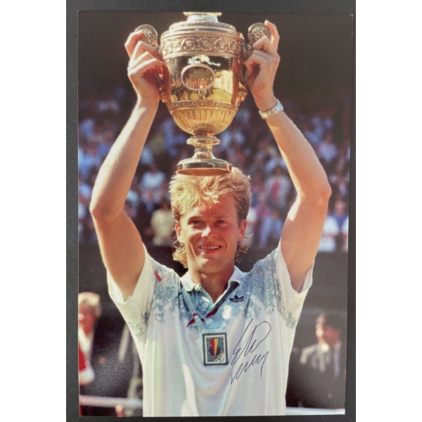 Stefan Edberg Signed Autograph 6x4 Photo Tennis Wimbledon Open NEW LOW PRICE Stefan Edberg Signed Autograph 6x4 Photo Tennis Wimbledon Open NEW LOW PRICE