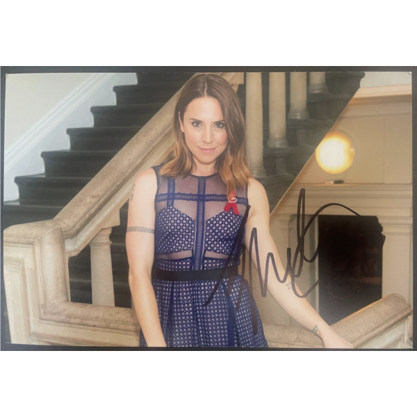 Mel C Melanie Chisholm Signed Autograph 6x4 Photo Sporty Spice Girls Music Mel C Melanie Chisholm Signed Autograph 6x4 Photo Sporty Spice Girls Music