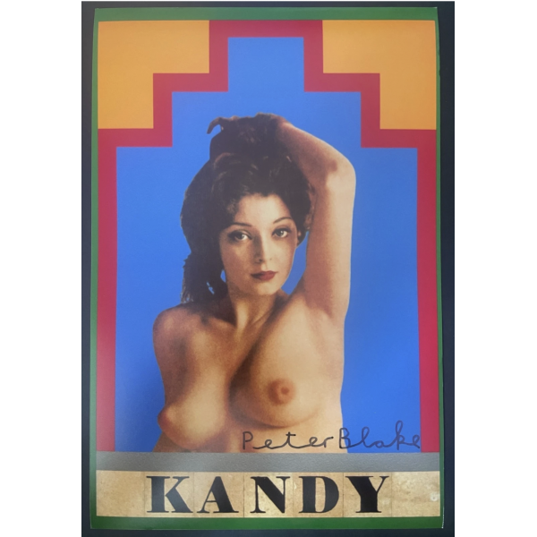 Peter Blake Signed Autograph 12x8 Photo Kandy Art Artist Liverpool NEW LOW PRICE Peter Blake Signed Autograph 12x8 Photo Kandy Art Artist Liverpool NEW LOW PRICE