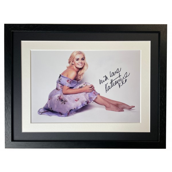 Katherine Jenkins Signed Autograph framed 16x12 photo display Music Opera Wales Perfect Gift Memorabilia	
