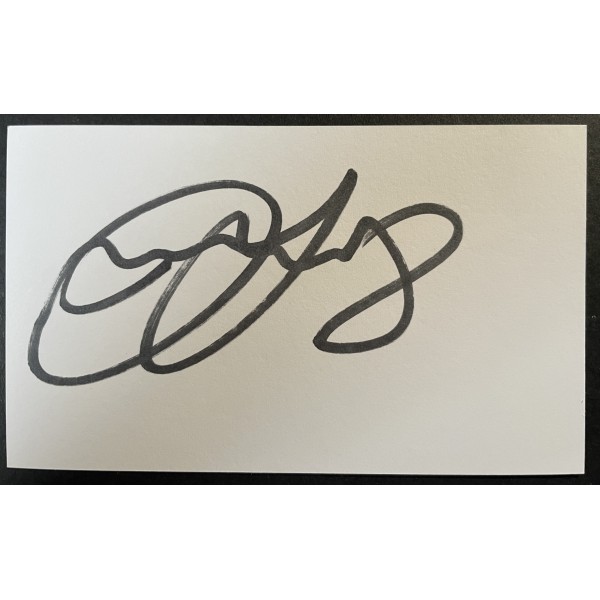 Jay Spearing Signed Autograph White Index Card Liverpool Bolton Football COA