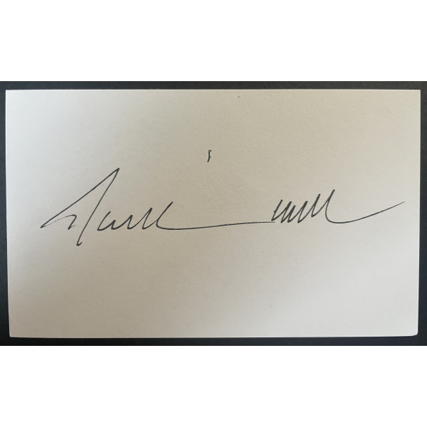Phil Tufnell Signed Autograph White Index Card England Cricket Ashes COA