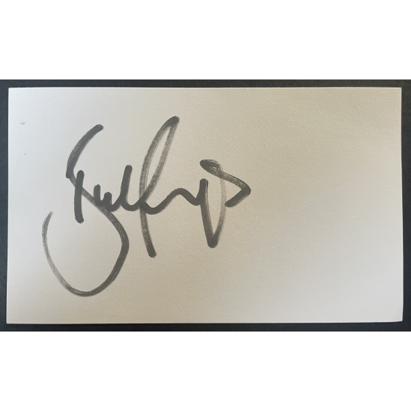 Ben Youngs Signed Autograph White Index Card Rugby Leicester Tigers England