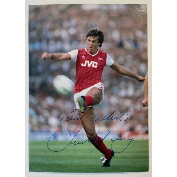 David O'Leary Signed Autograph 7x5 photo photograph Arsenal Football COA David O'Leary Signed Autograph 7x5 photo photograph Arsenal Football COA