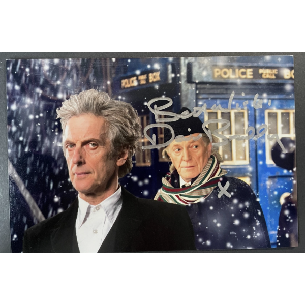 David Bradley Signed Autograph Signature 6x4 Photo Doctor Who Actor Dr TV COA David Bradley Signed Autograph Signature 6x4 Photo Doctor Who Actor Dr TV COA