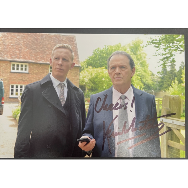 Kevin Whately Signed Official Autograph 6x4 Photo TV Lewis Inspector Morse COA
