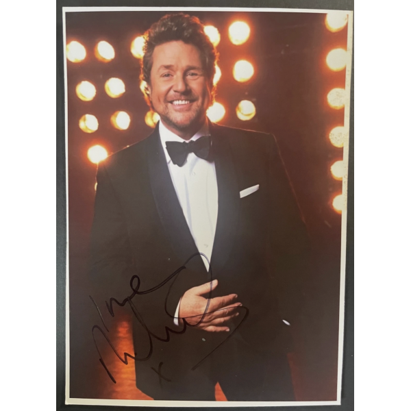 Michael Ball Signed Autograph Signature 7x5 Photo Music Les Miserables Radio 2