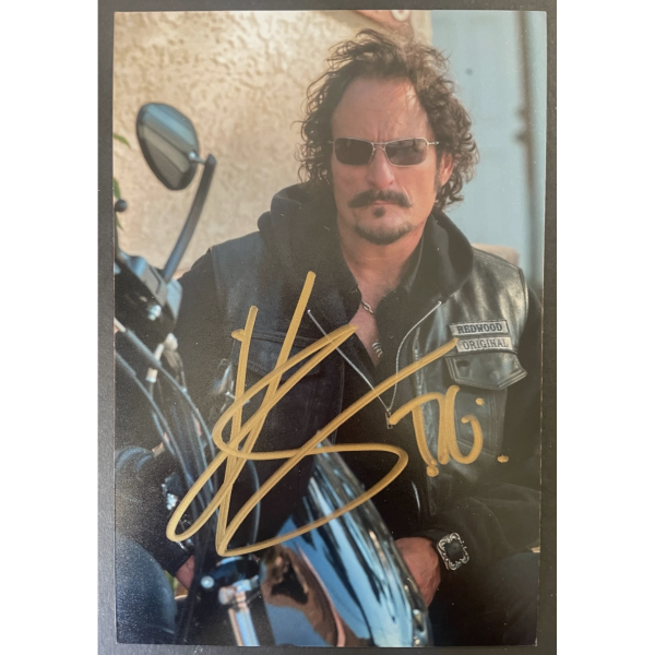Kim Coates Signed Autograph Signature 6x4 Photo Sons of Anarchy TV Actor COA