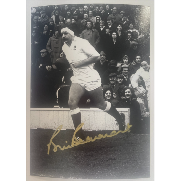Bill Beaumont Signed Autograph 7x5 photo England Rugby Union British Lions COA Perfect Gift Memorabilia	