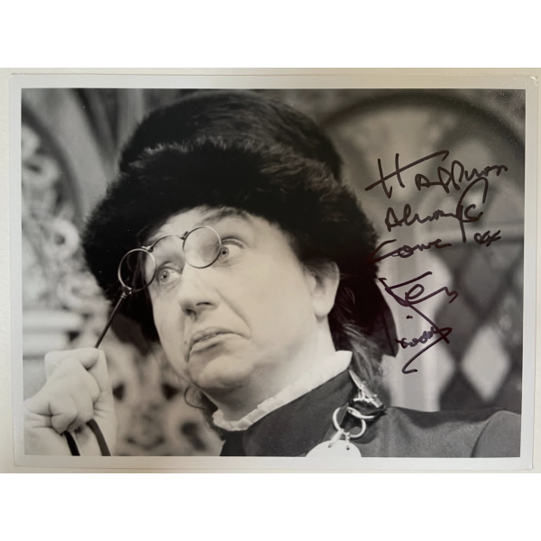 Ken Dodd Signed Autograph 8x6 photo TV Comedy Inscription Liverpool LOW PRICE