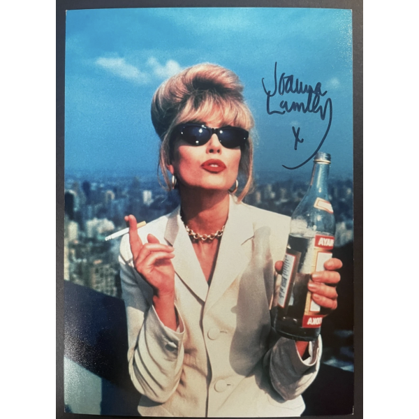 Joanna Lumley Signed Autograph 7x5 Photo TV Absolutely Fabulous Film LOW PRICE