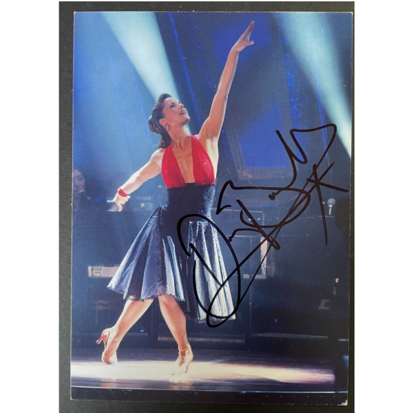 Darcey Bussell Signed Autograph official 6x4 photo card Strictly TV Ballerina