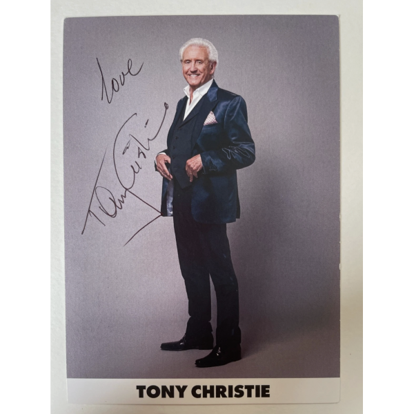 Tony Christie Signed Autograph 6x4 official photo photograph Music Singer COA