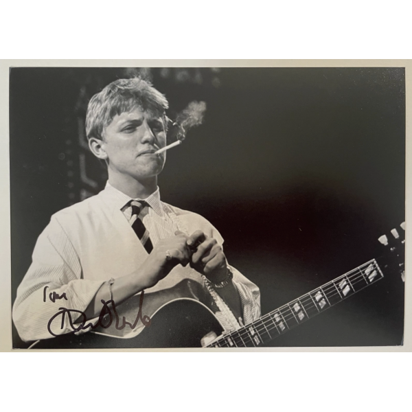 Tommy Steele Signed Signature Autograph 7x5 Music Film Half a Sixpence COA