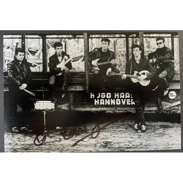 Pete Best Signed Autograph 6x4 Photo Photograph Music Singer Beatles Drums COA