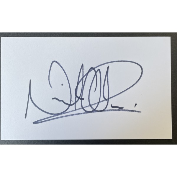Neil Etheridge Signed Autograph White Index Card Cardiff City Birmingham COA