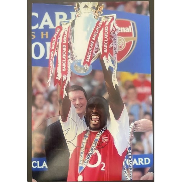 Sol Campbell Signed Autograph 12x8 Photo Arsenal Football NEW LOW PRICE Sol Campbell Signed Autograph 12x8 Photo Arsenal Football NEW LOW PRICE