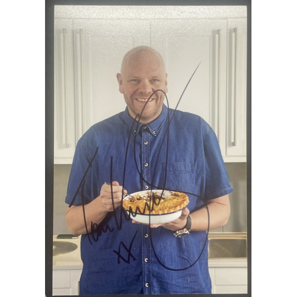 Tom Kerridge Signed Autograph 8x6 photo Diet Chef Hand & Flowers NEW LOW PRICE Tom Kerridge Signed Autograph 8x6 photo Diet Chef Hand & Flowers NEW LOW PRICE