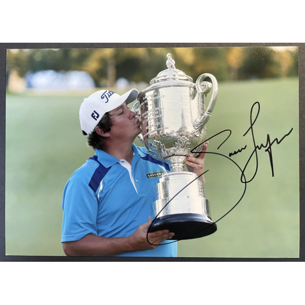 Jason Dufner Signed Autograph 7x5 photo Golf Open ryder Cup NEW LOW PRICE Jason Dufner Signed Autograph 7x5 photo Golf Open ryder Cup NEW LOW PRICE