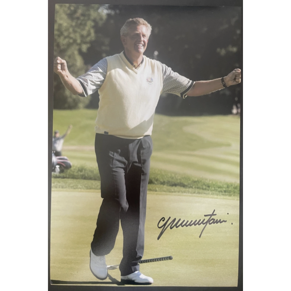 Colin Montgomerie Signed Autograph 12x8 Photo Golf Open Ryder Cup NEW LOW PRICE Colin Montgomerie Signed Autograph 12x8 Photo Golf Open Ryder Cup NEW LOW PRICE