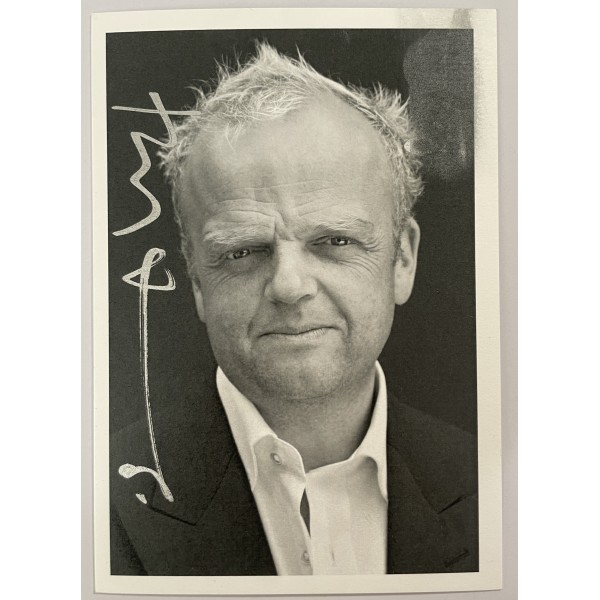 Toby Jones Signed Official Autograph 6x4 Photo Harry Potter Film TV Smudged