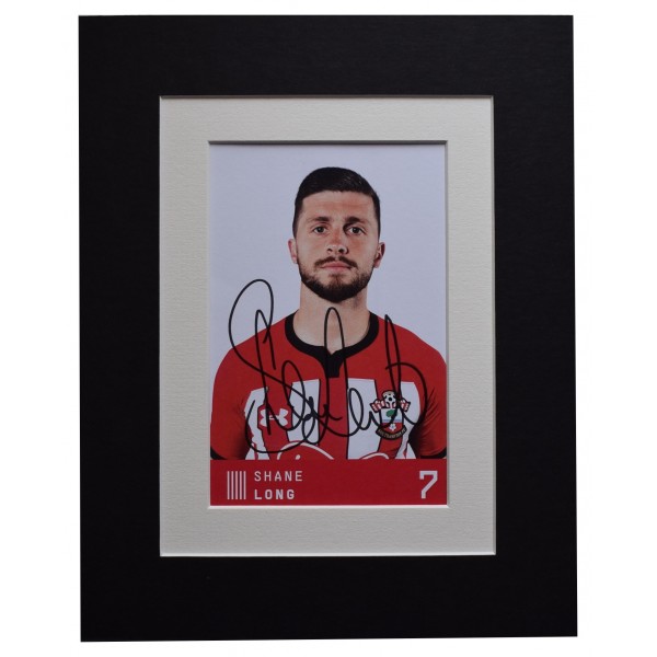 Shane Long Signed Autograph 10x8 photo display Southampton Football AFTAL COA Perfect Gift Memorabilia	