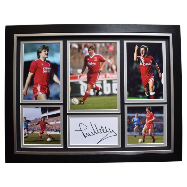 Jan Molby Signed Framed Autograph 16x12 photo display Liverpool Football COA Perfect Gift Memorabilia		