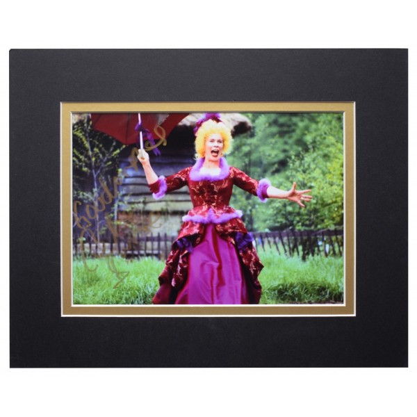 Celia Imrie Signed Autograph 10x8 photo display Nanny McPhee Film AFTAL COA Perfect Gift Memorabilia
