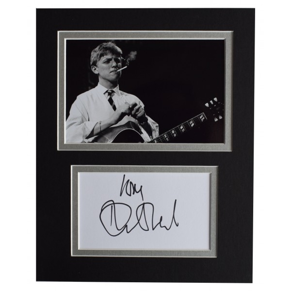 Tommy Steele Signed Autograph 10x8 photo display Music Memorabilia AFTAL COA  Perfect Gift Memorabilia