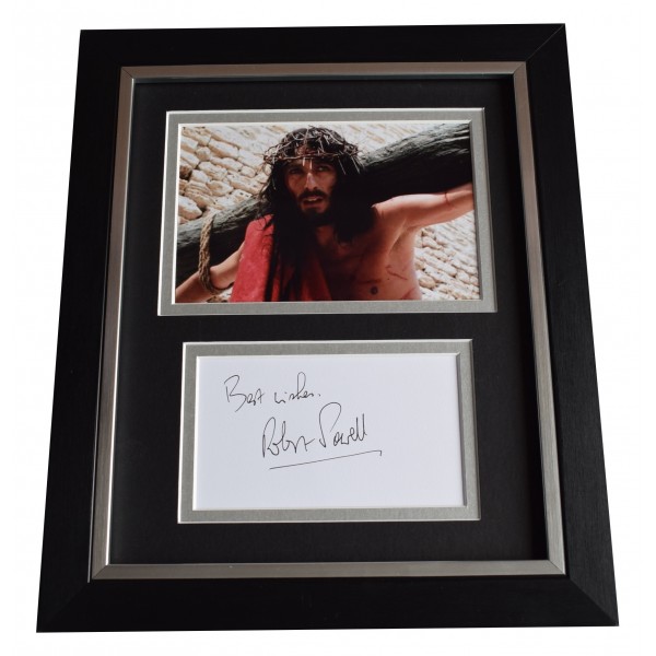 Robert Powell Signed 10x8 Framed Photo Autograph Display Jesus of Nazareth COA Perfect Gift Memorabilia