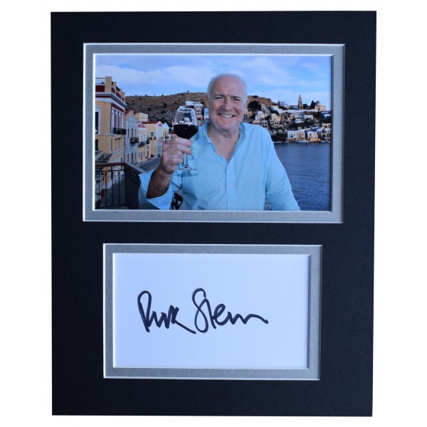 Rick Stein Signed Autograph 10x8 photo mount display TV Chef AFTAL & COA Perfect Gift Memorabilia		