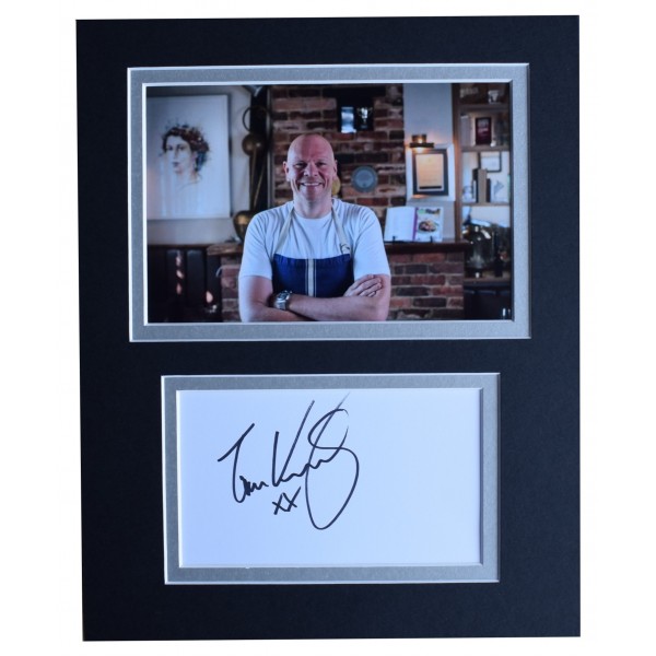 Tom Kerridge Signed Autograph 10x8 photo mount display TV Diet Chef AFTAL & COA Perfect Gift Memorabilia		