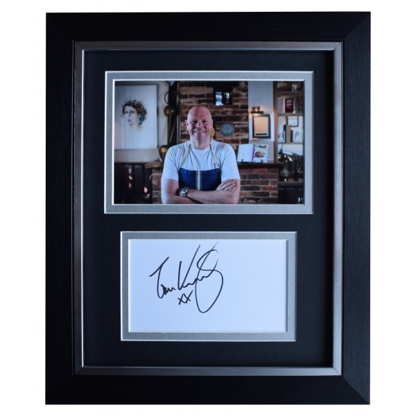 Tom Kerridge Signed 10x8 Framed Autograph Photo Mount Display TV Chef AFTAL COA Perfect Gift Memorabilia	