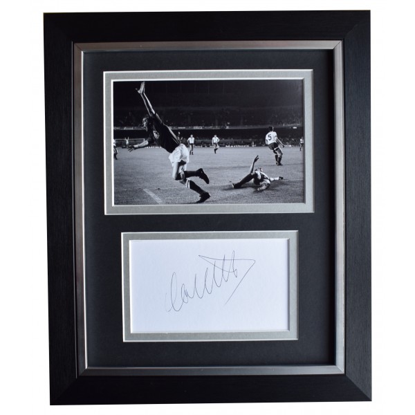 Colin Stein Signed 10x8 Framed Autograph Photo Display Rangers Football COA Perfect Gift Memorabilia		
