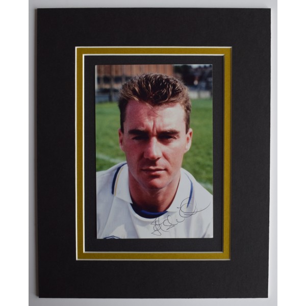 John Sheridan Signed Autograph 10x8 photo display Leeds United Football COA Perfect Gift Memorabilia	