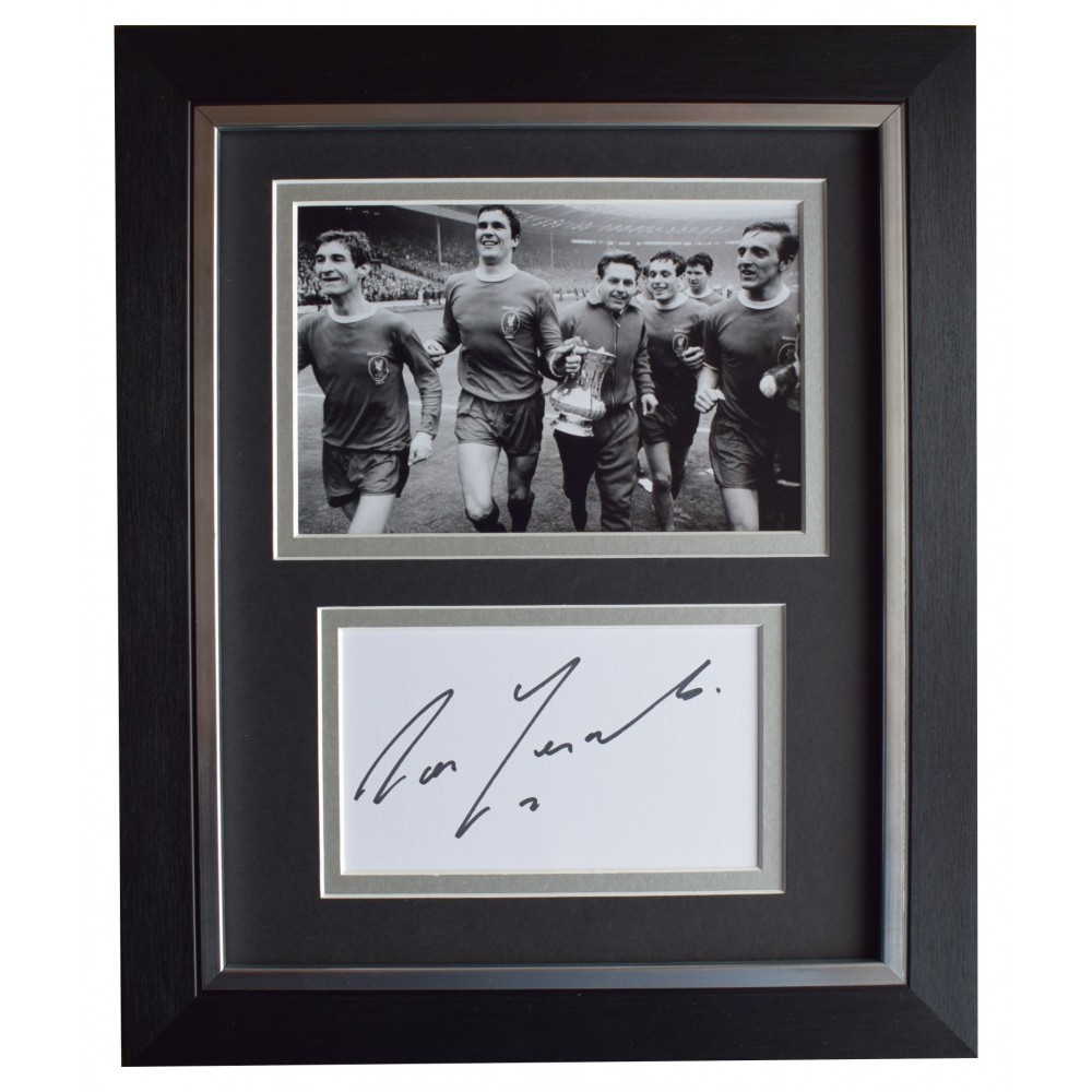 Ron Yeats Signed 10x8 Framed Autograph Photo Display Liverpool COA ...