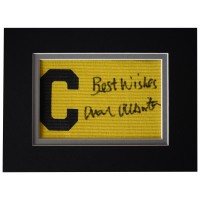 Arthur Albiston Signed Captains Armband free display Manchester United COA  Perfect Gift Memorabilia		