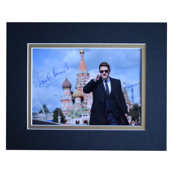 Kenneth Branagh Signed Autograph 10x8 photo display Jack Ryan Film AFTAL COA Perfect Gift Memorabilia