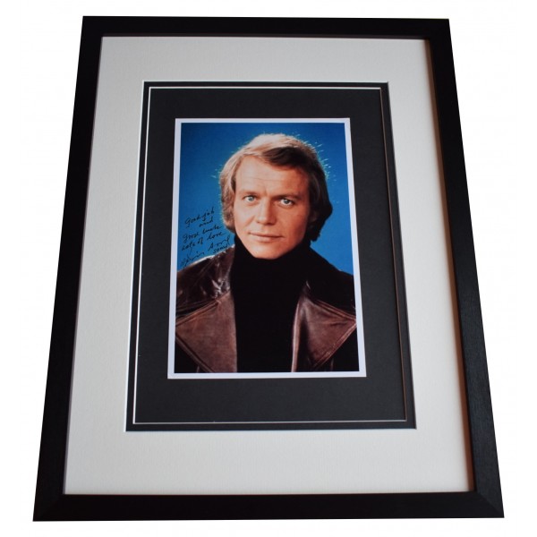David Soul Signed Framed Autograph 16x12 photo display Starsky & Hutch COA Perfect Gift Memorabilia	
