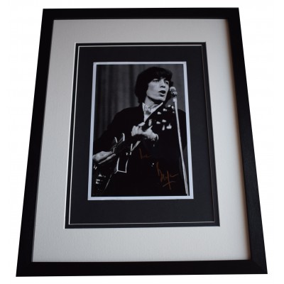 Bill Wyman Signed Framed Autograph 16x12 photo display Rolling Stones Music COA Perfect Gift Memorabilia	