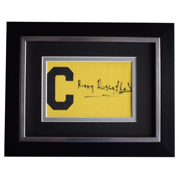 Ronny Rosenthal Signed Framed Captains Armband Autograph Display Liverpool COA Perfect Gift Memorabilia		