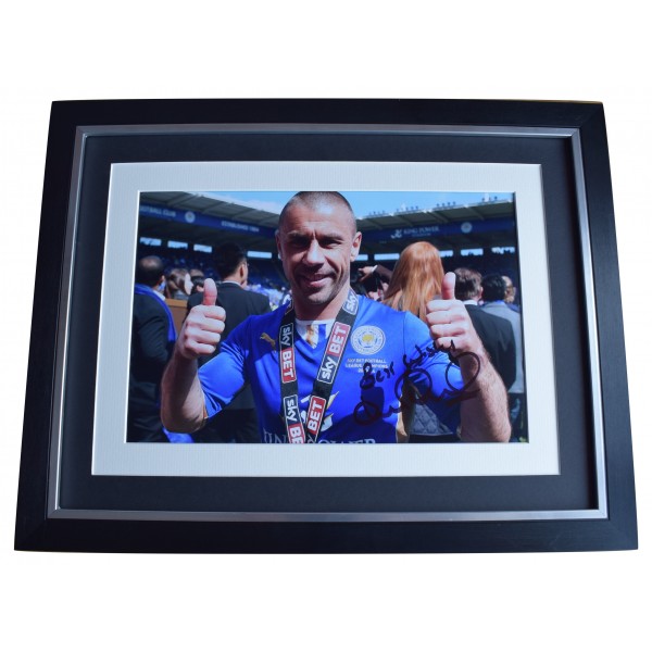 Kevin Philips Signed Autograph 16x12 framed photo display Leicester City COA Perfect Gift Memorabilia		