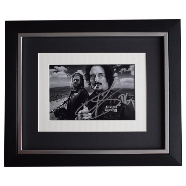 Kim Coates SIGNED 10x8 FRAMED Photo Autograph Display Sons of Anarchy TV  AFTAL  COA Memorabilia PERFECT GIFT